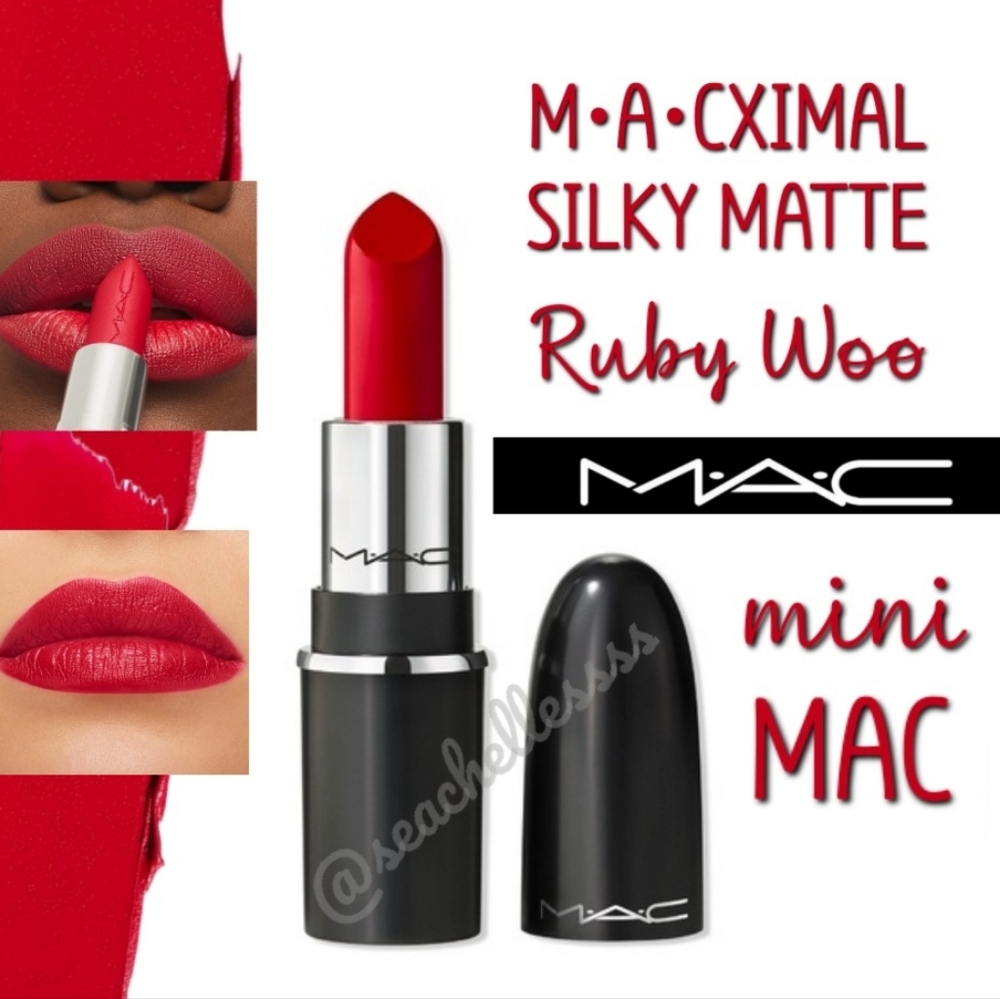 Mini Mac Ruby Woo Matte Lipstick Brand New in Box Authentic
